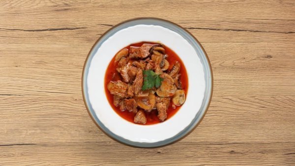 Etli Mantar Kebap