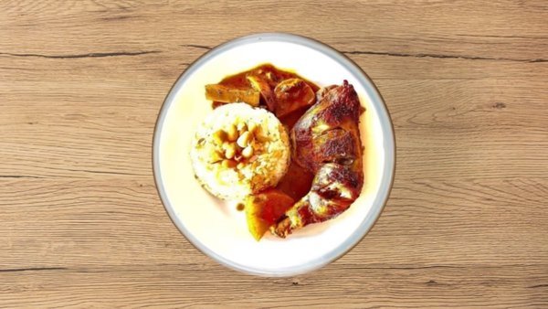 Fırında Soslu Tavuk Budu